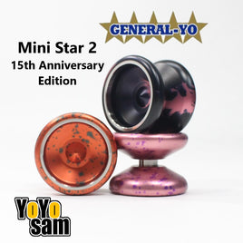 GENERAL-YO Mini-Star 2 Yo-Yo -Undersized Bi-Metal YoYo