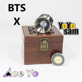 Ace Yo BTS X Yo-Yo - Born to Speed - Titanium with Stainless Steel & Aluminum Rings - Tri-Metal YoYo