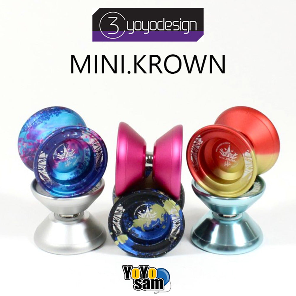 C3yoyodesign Mini. Krown Yo-Yo - Mini Monometal Shinya Kido