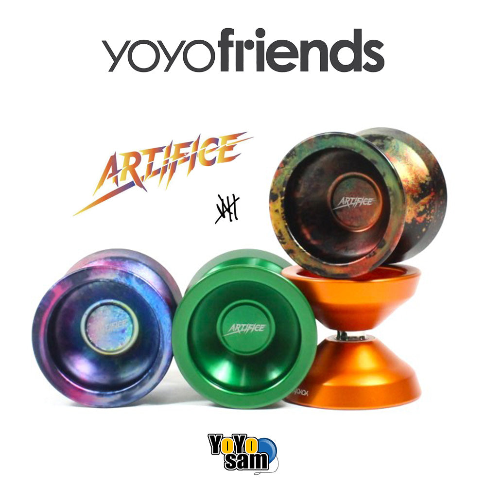 yoyofriends Artifice Yo-Yo - 7068 Aluminum - James Heder Signature