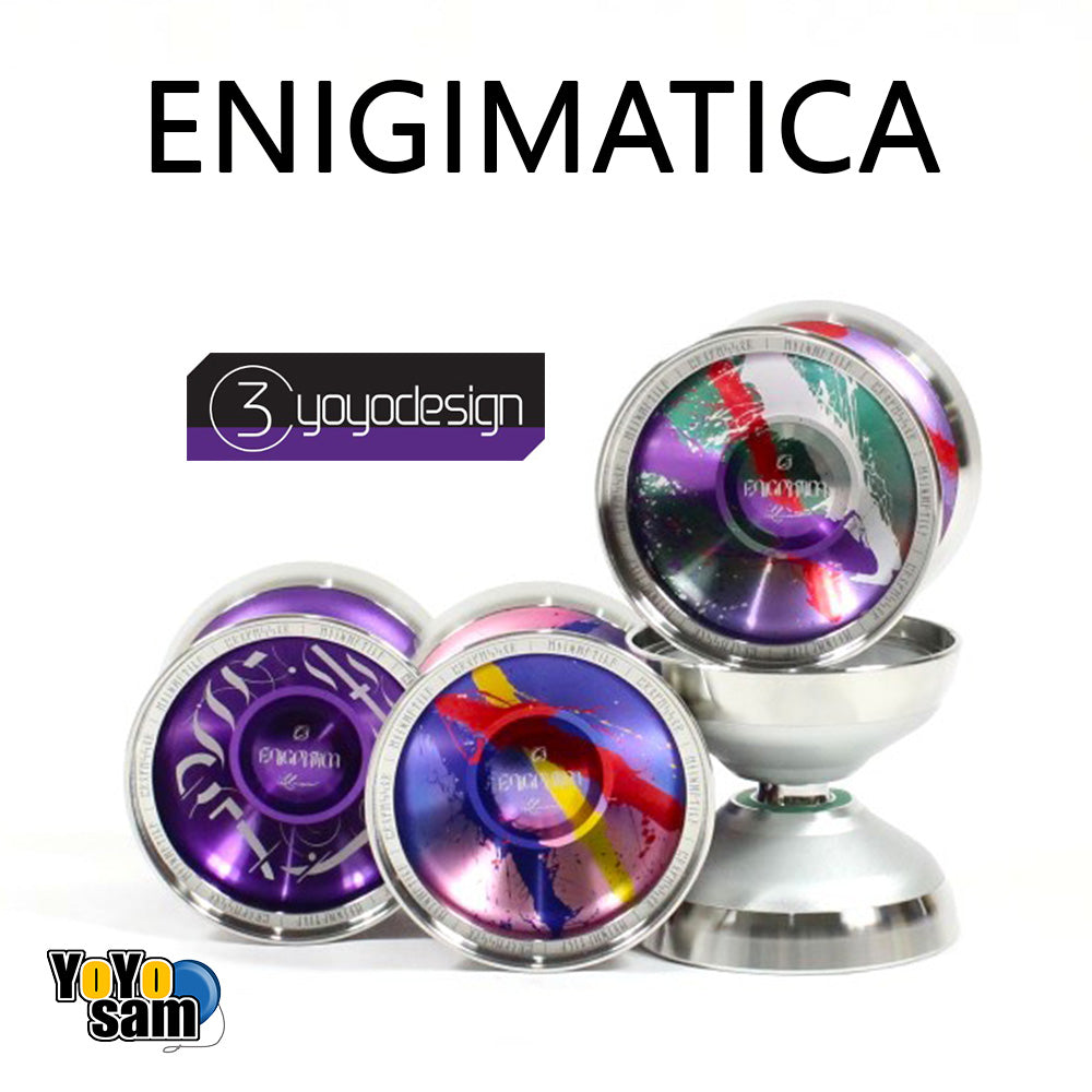 C3yoyodesign Enigimatica Yo-Yo - Bi-Metal - William Chow Signature