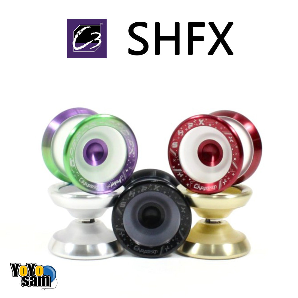 C3yoyodesign SHFX Speedaholic FX Yo-Yo - Finger Spin Extreme