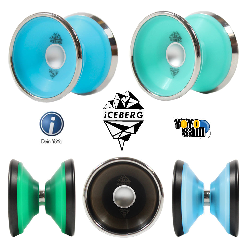 iYoYo iCEBERG Yo-Yo- CNC Polycarbonate Body with Stainless Steel Rings