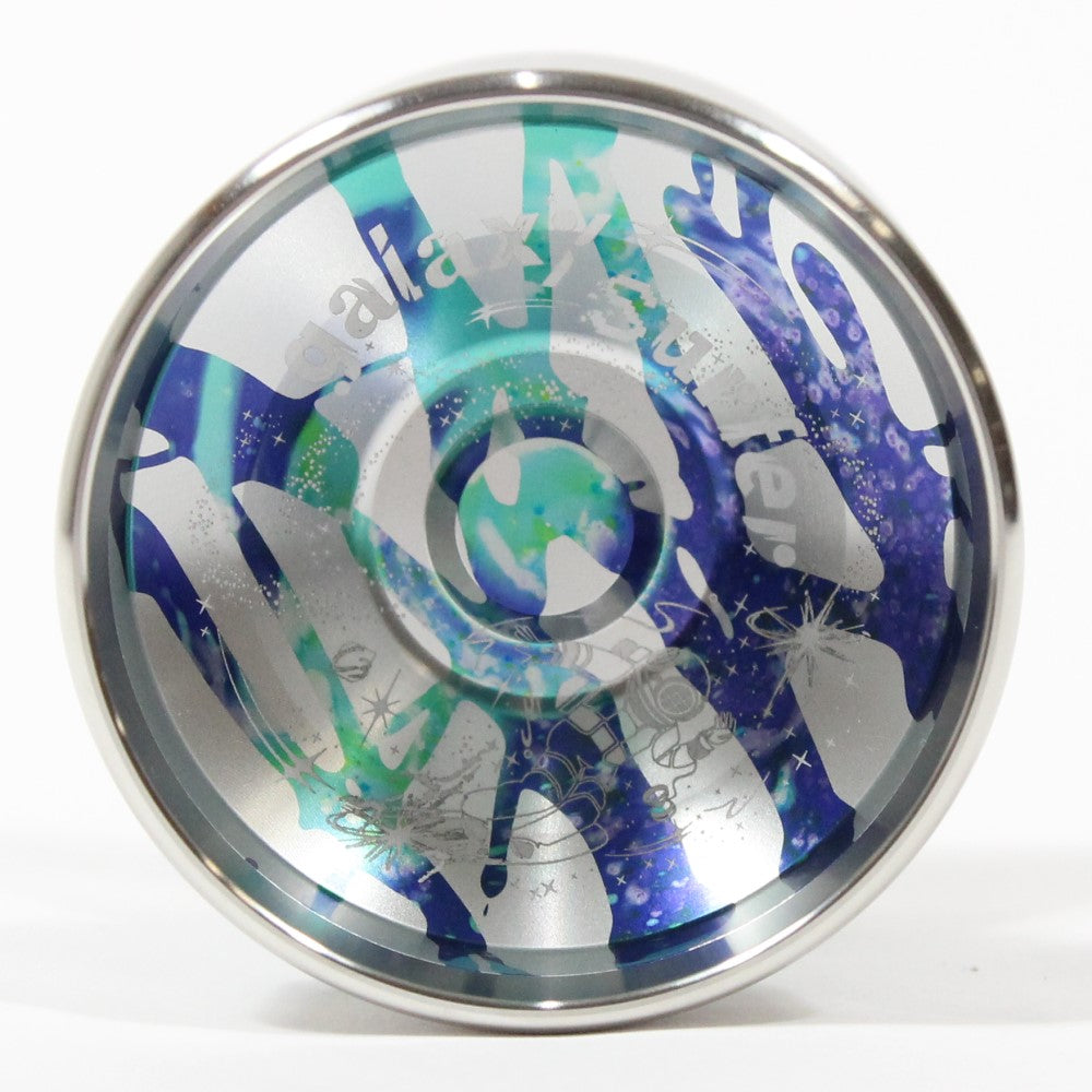 C3yoyodesign Galaxy Surfer Yo-Yo - Wide Rimmed Bi-Metal YoYo
