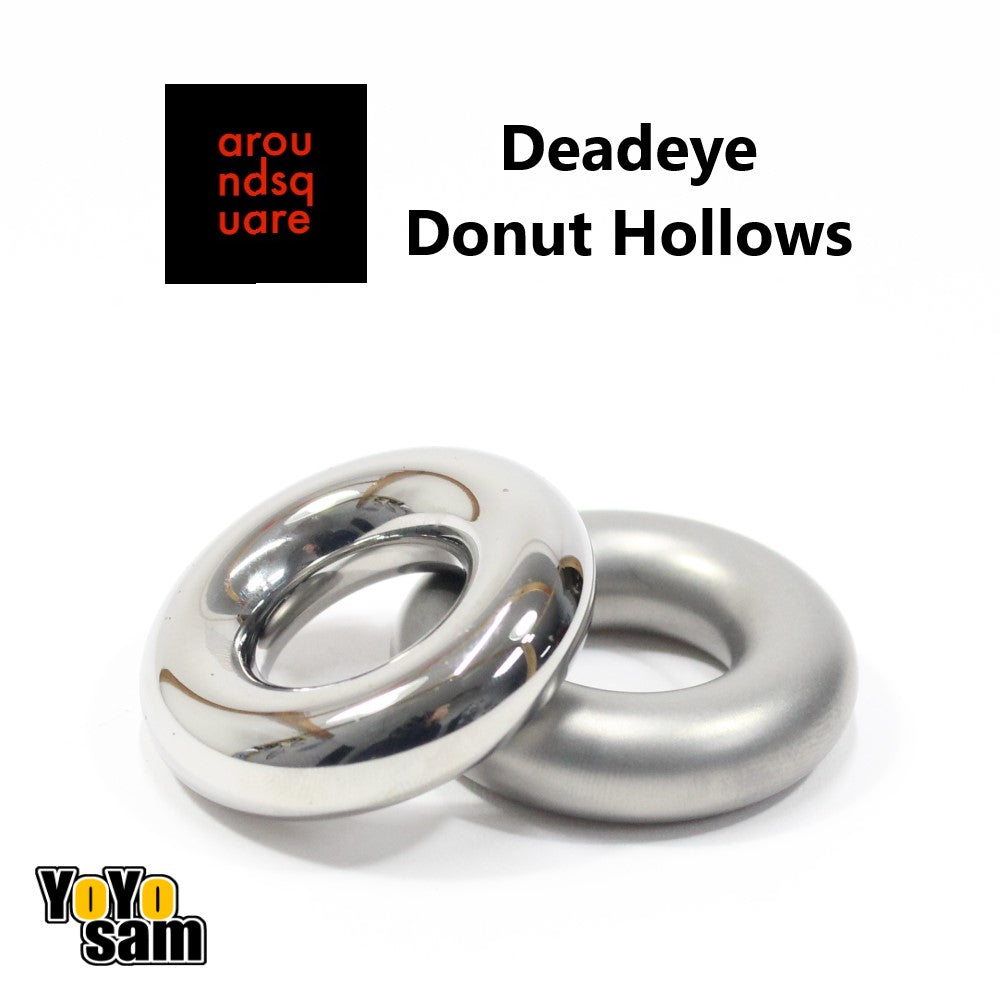 AroundSquare Deadeye Donut Hollow Contact Coin - Currency Manipulation Worry Stone