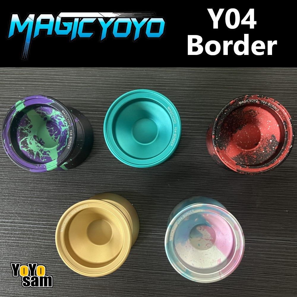 MAGICYOYO Y04 Border Yo-Yo - Extra Wide Aluminum Yo-Yo – YoYoSam