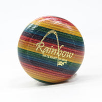 BC YoYo Vintage Champion Hardwood Yo-Yo - Lightning YoYo - Rainbow YoYo