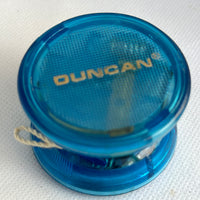 Vintage Duncan Satellite Light-Up Yo-Yo - 70s - Blue Plastic - Good Condition Rare