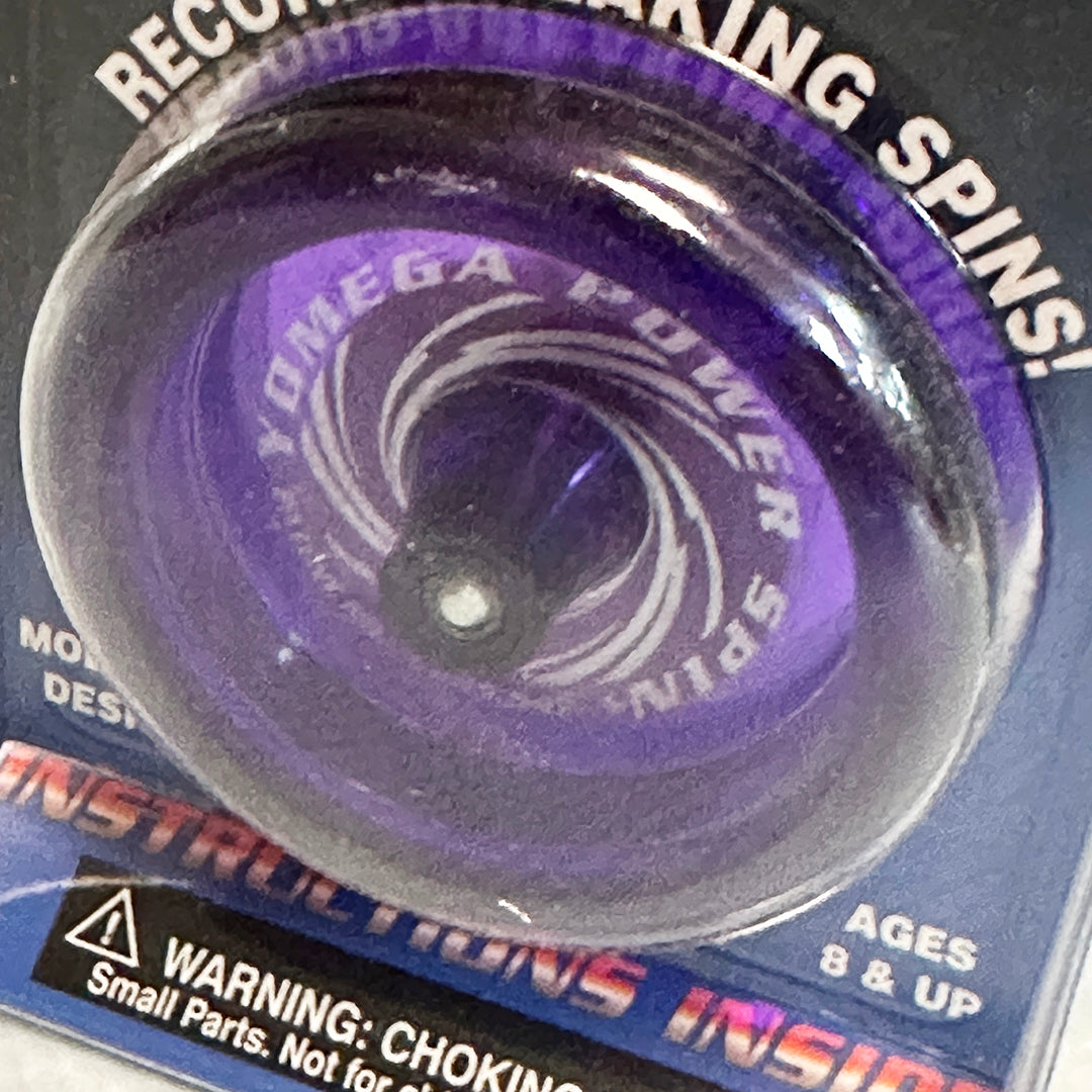 Vintage Yomega Power Spin - New in Package - Purple – YoYoSam