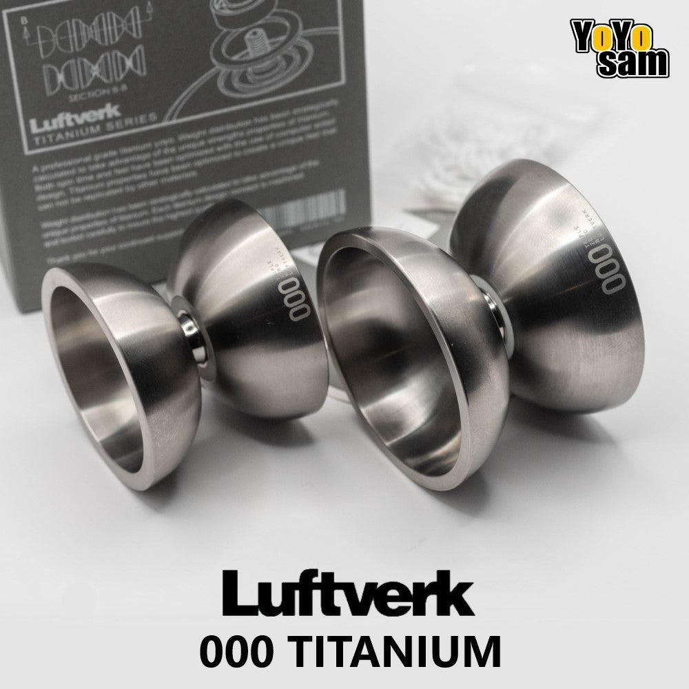 000(トリプルゼロ)2024 Luftverk チタン ヨーヨー 000(トリプルゼロ)2024 Luftverk チタン ヨーヨー