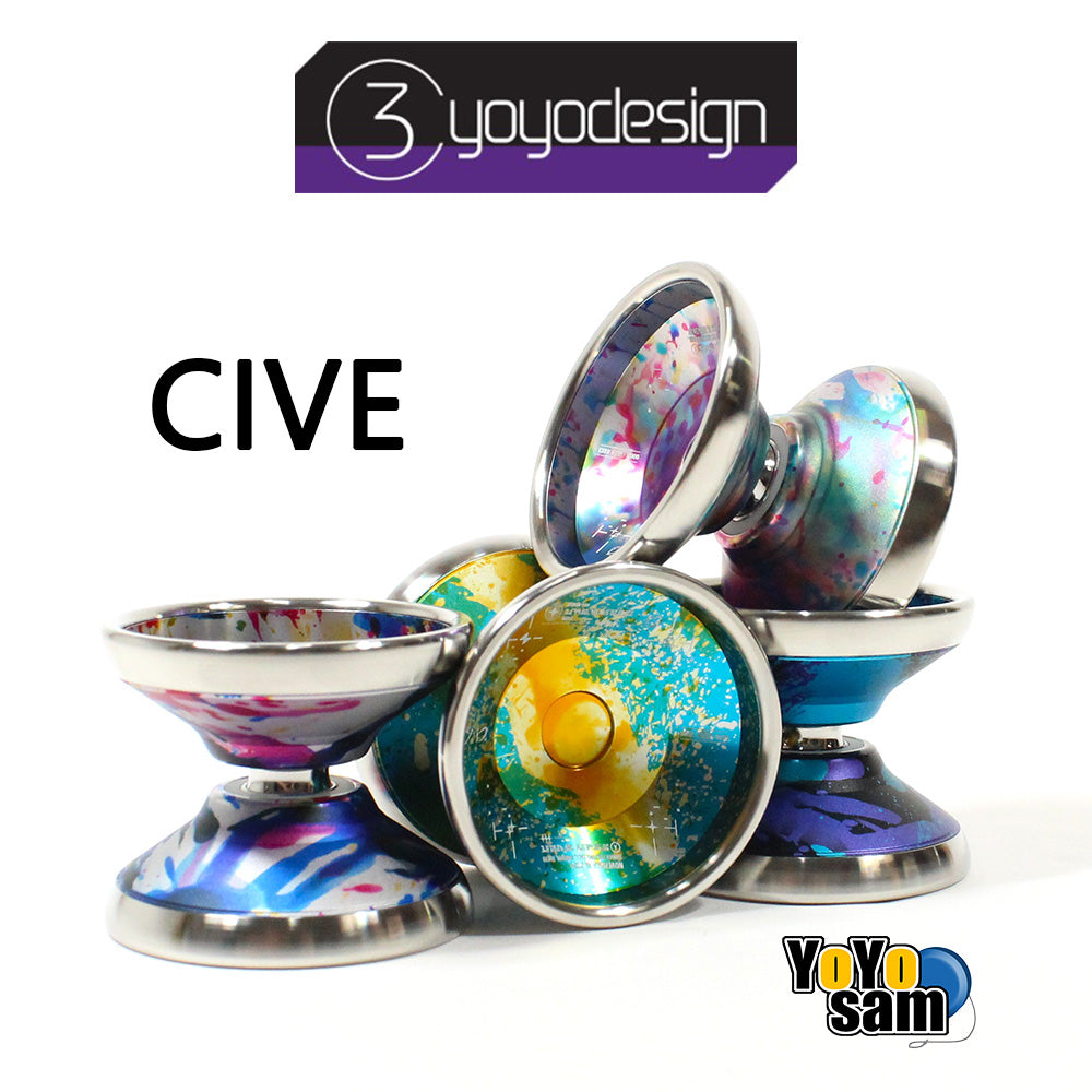 C3yoyodesign Cive Yo-Yo - Bi-Metal - “C3 Fans Signature Yoyo