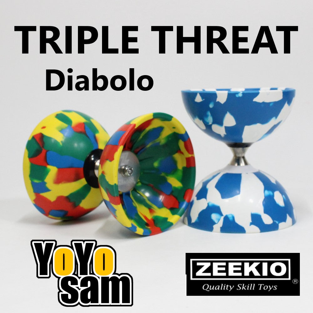 Zeekio Triple Threat Diabolo | YoYoSam