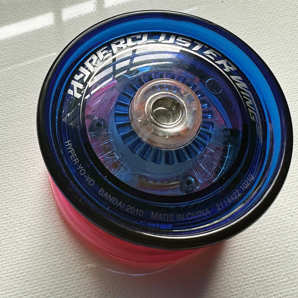 Yo Button Vintage, Plastic Hyper Yo-Yo Hyper Cluster Wing 2010 Push Button – YoYoSam