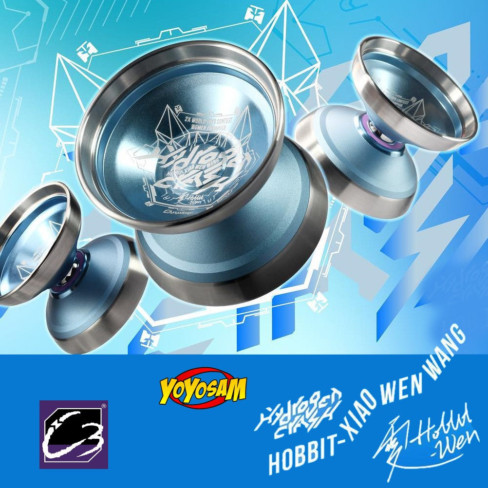 C3yoyodesign Hydrogen Crash Yo-Yo - Bi-Metal YoYo | YoYoSam