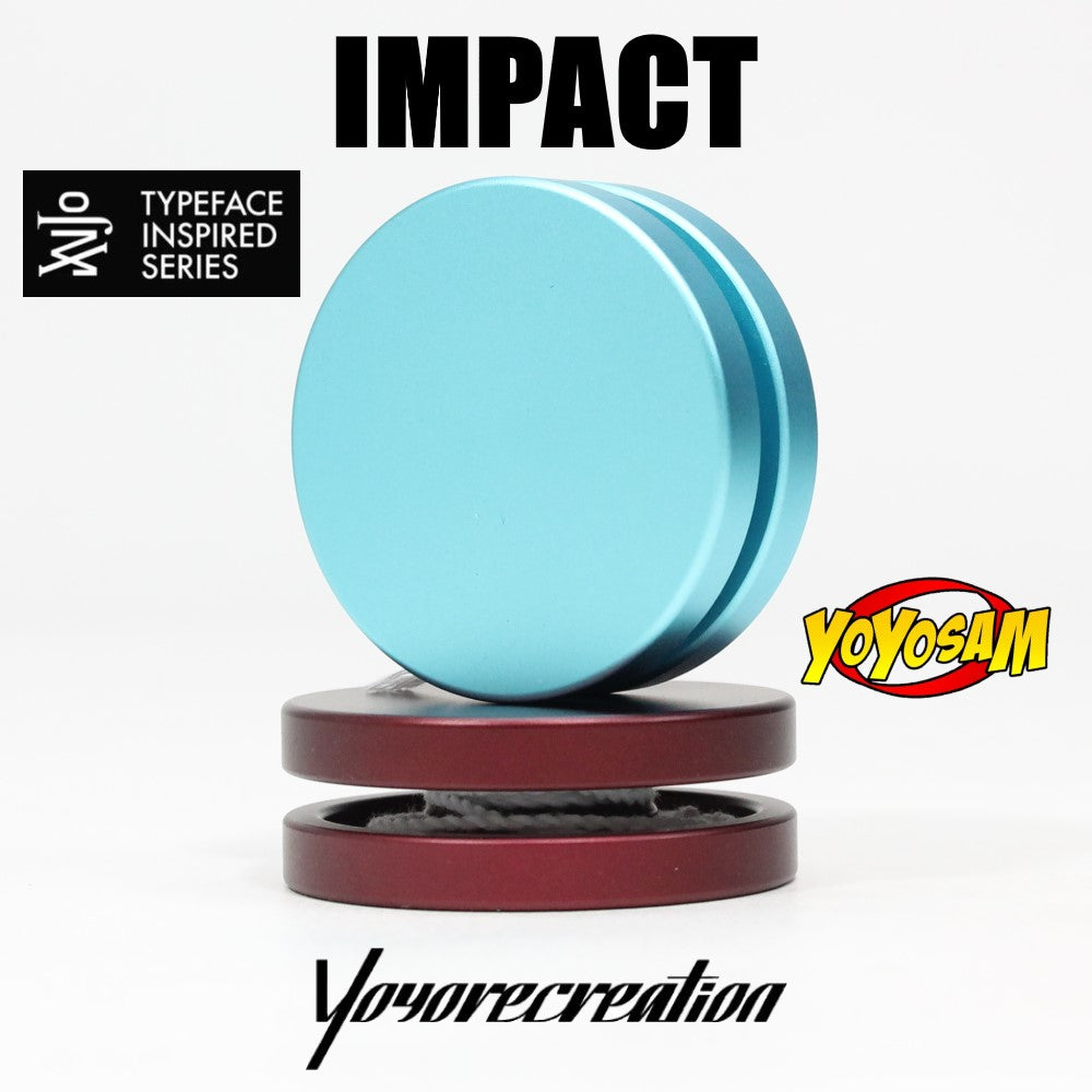 Yoyorecreation Impact Yo-Yo - Responsive Play - Typeface