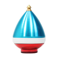 Spintastics Quicksilver Spintop, Ball-bearing Tip, Aircraft Aluminum Body, String included