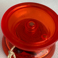 Vintage Duncan Butterfly Yo-Yo - Late 90s Transluscent Red Very Good Condition