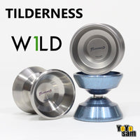 W1LD (Worldwide 1nnovative Leading Design) Tilderness Yo-Yo - Titanium YoYo