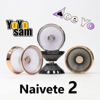 Ace Yo Naivete 2 Yo-Yo - Stainless Steel Ring - Polycarbonate YoYo