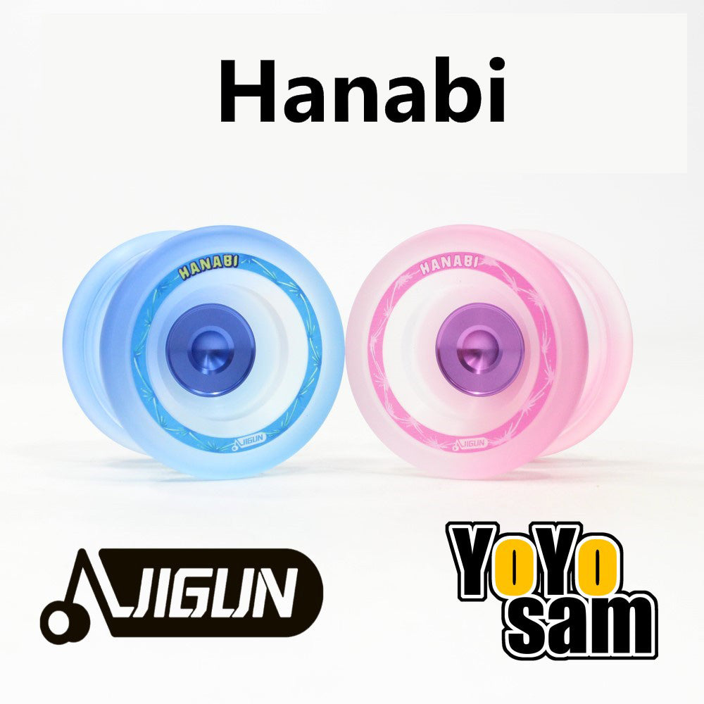 JIGUN Hanabi Yo-Yo - Polycarbonate CNC Finger Spin YoYo – YoYoSam