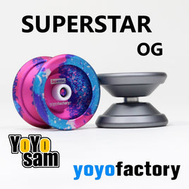 YoYoFactory Superstar OG Yo-Yo - Hub Stacks - Mono-Metal YoYo