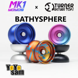 MK1 x TRT Bathysphere Yo-Yo - Double Hulled Aluminum Orangic YoYo