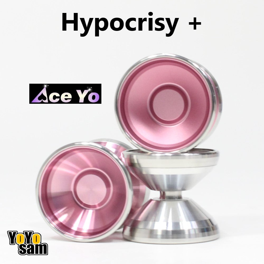 Ace Yo Hypocrisy + Yo-Yo - Bi-Metal - 6061 Aluminum with Stainless