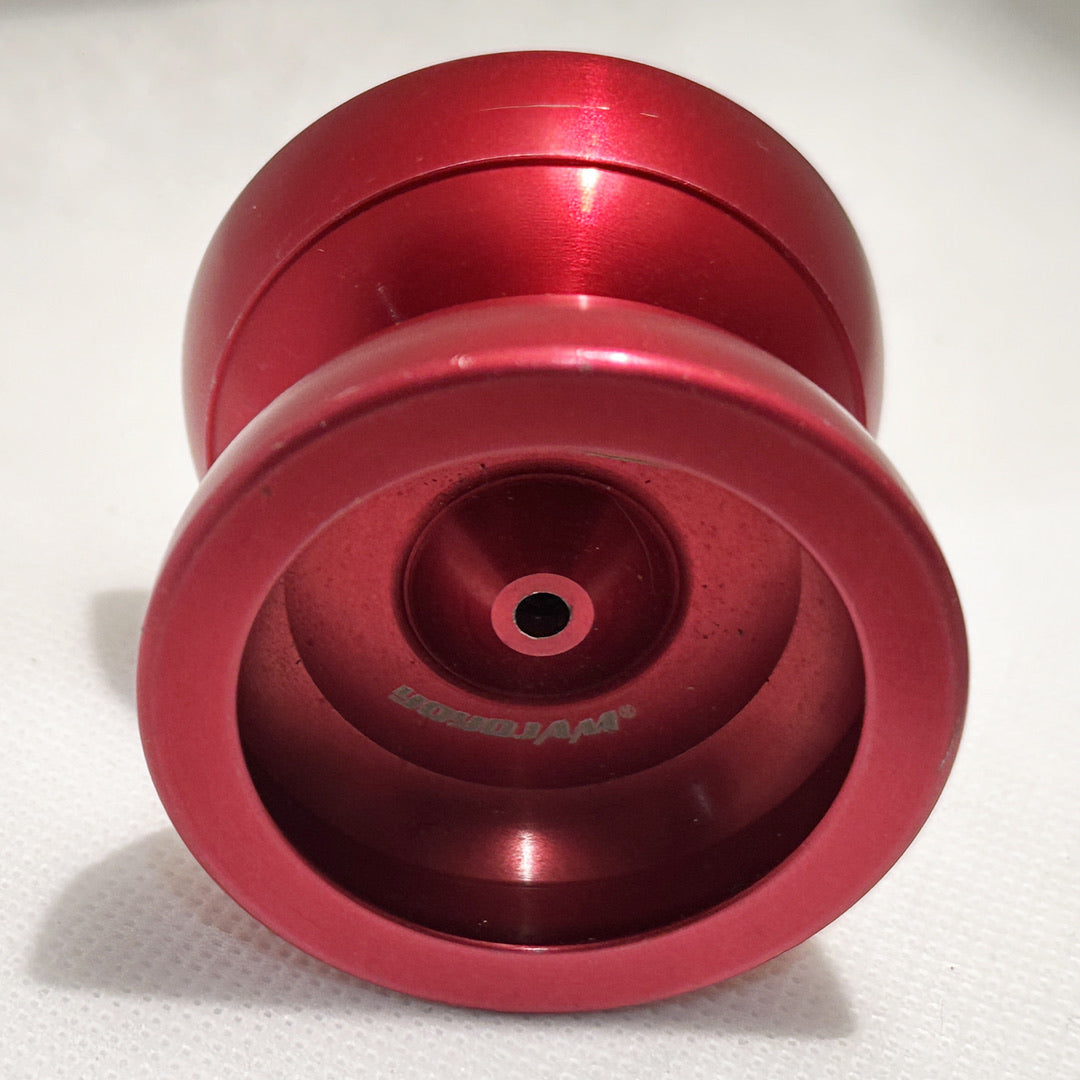 YoYoJam ENEME Yo-Yo -Aluminum Yo-Yo RED, very good Condition – YoYoSam