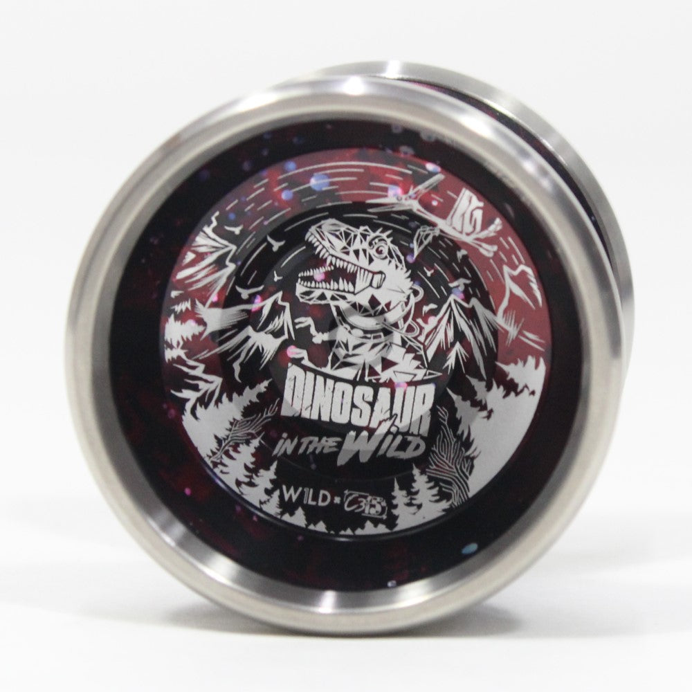 C3yoyodesign x W1LD Dinosaur in the Wild Yo-Yo - Bi-Metal