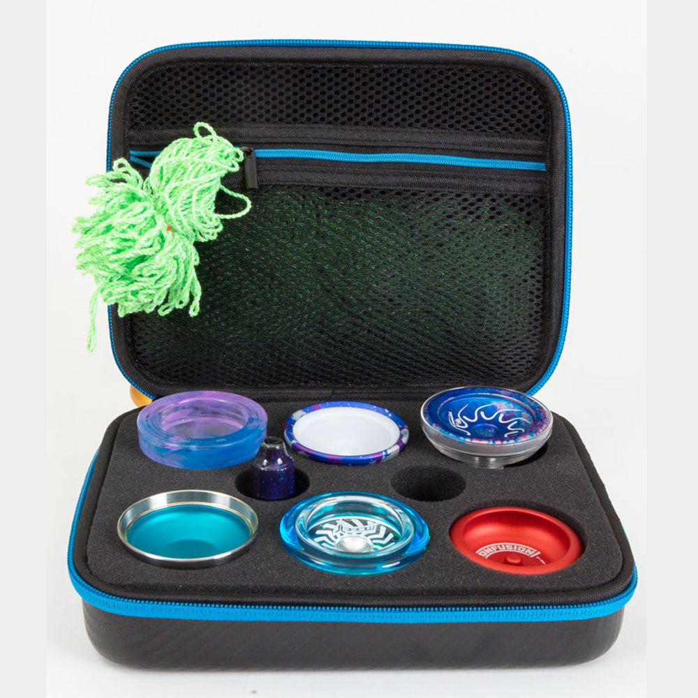 YoYoFactory詰め合わせ YoYoFactory Structured Yo-Yo Case - Holds 6 YoYo's and Parts