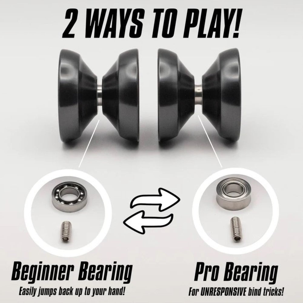 Spintek R1 Pro Yo-Yo - Responsive YoYo with Unresponsive Bearing