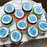 Rare and unique Vintage collectable Playmaxx Proyo Spintastics Hand painted Yo-Yo