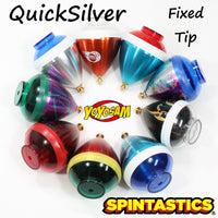 Spintastics QuickSilver Hybrid Spin Top - Fixed Tip