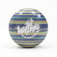 BC YoYo Vintage Champion Hardwood Yo-Yo - Lightning YoYo - Rainbow YoYo