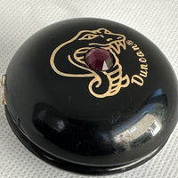 Vintage Duncan Black Snake Jewel Yo-Yo 80s Very Good Condition Purple Eye