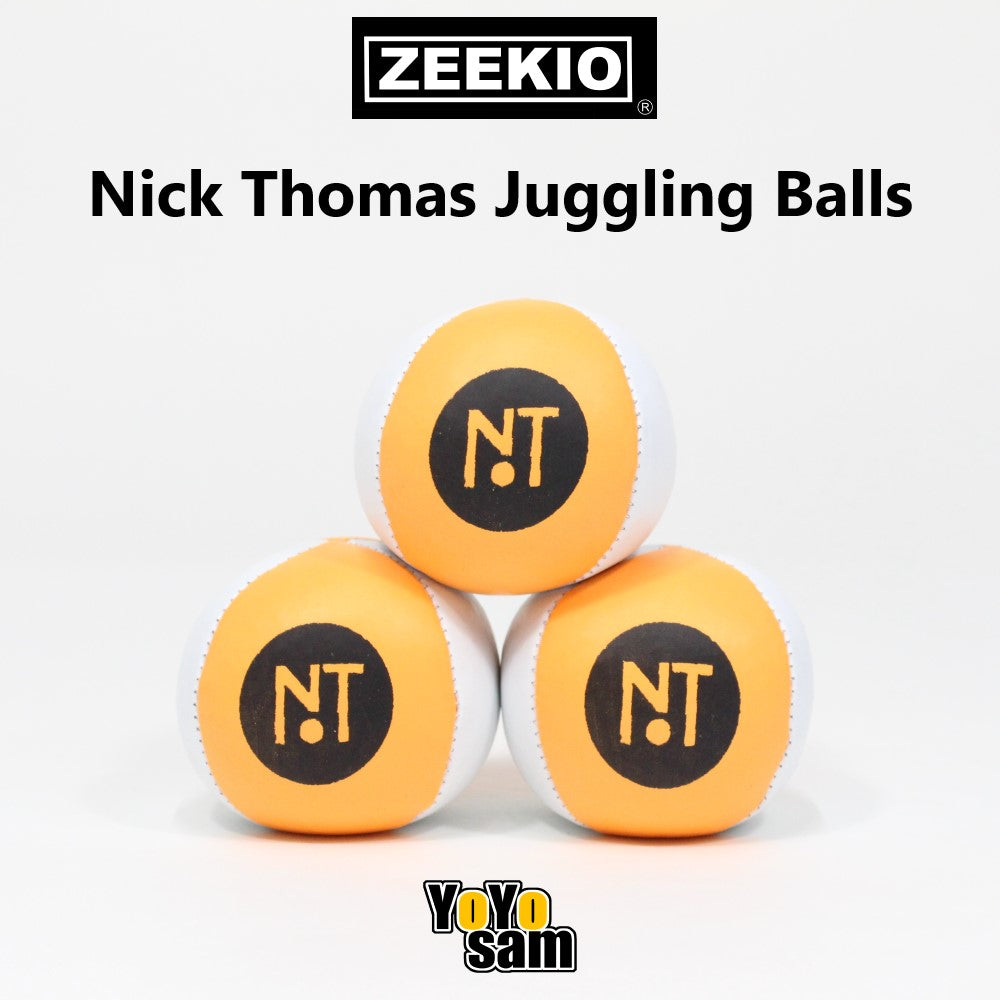 Zeekio Nick Thomas Signature Juggling Ball Set - 4 Panel 95g 63.5