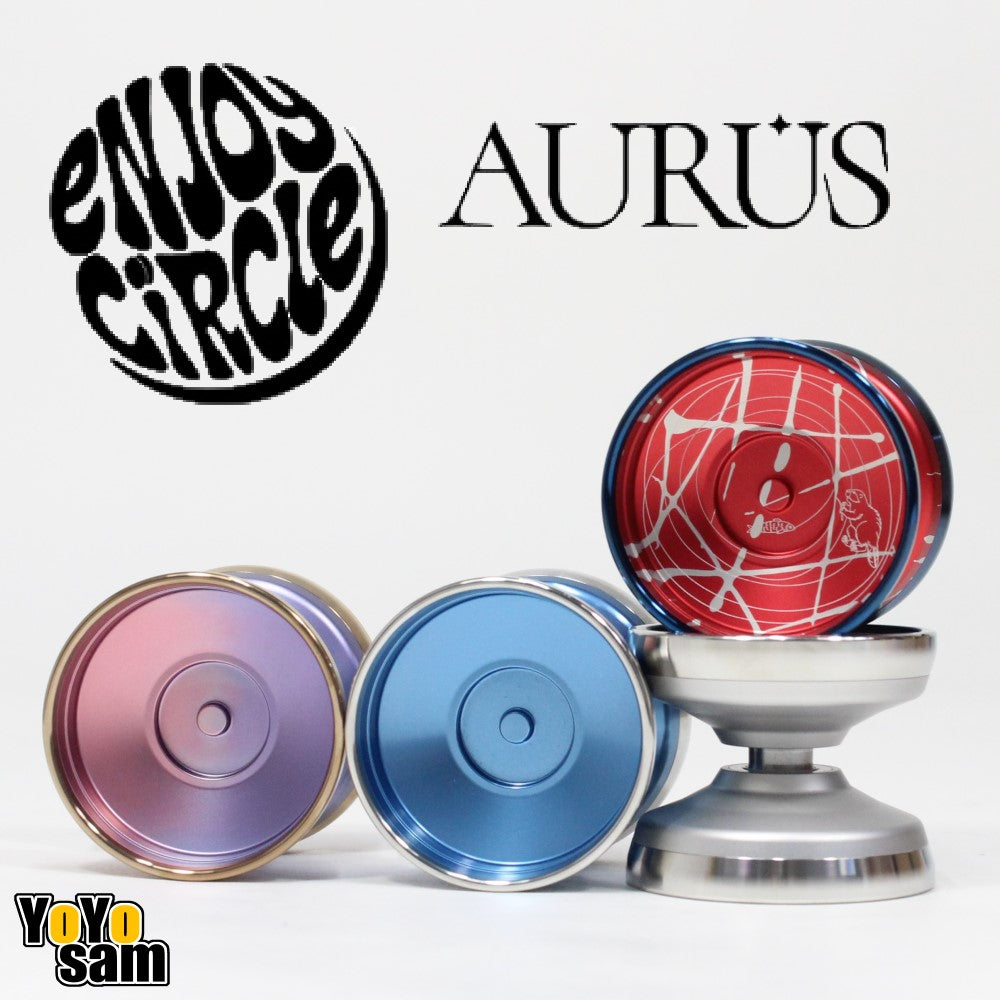Enjoy Circle Aurus Yo-Yo - Bi-Metal YoYo with Many Extras!