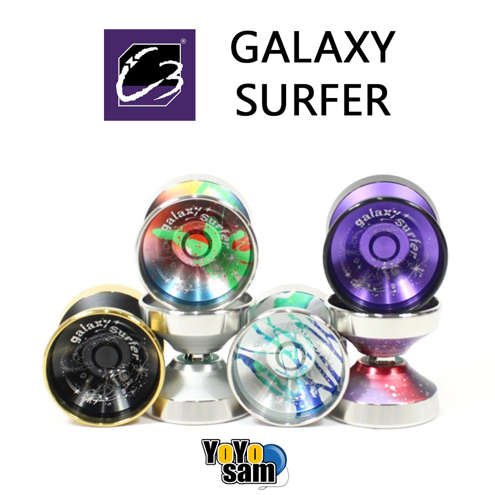 C3yoyodesign ギャラクシーサーファー イエロースプラッシュ ヨーヨー ギャラクシーサーファー (2025福袋)
