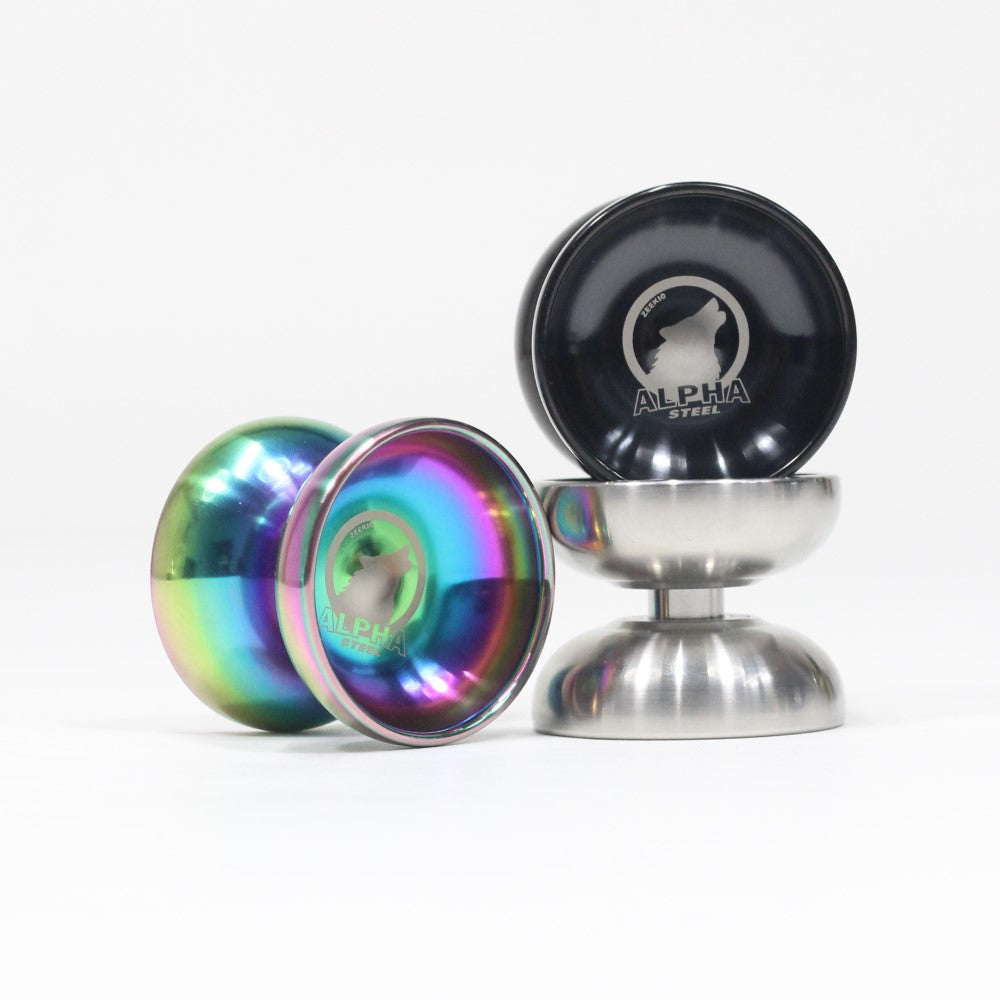 yoyoページ OPEN BOX/B-GRADE - Zeekio Alpha Steel Yo-Yo - Organic Shaped