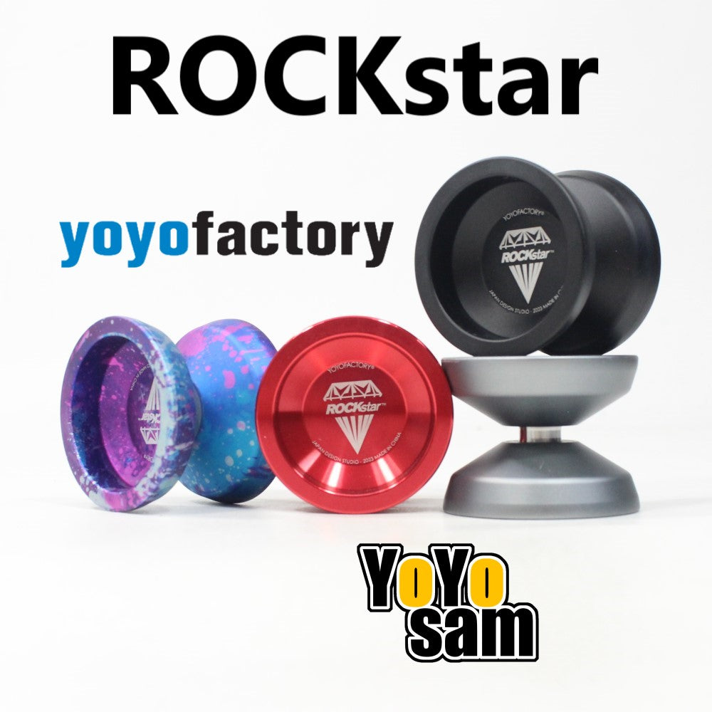 YoYoFactory JDS Rockstar Yo-Yo Mono-Metal YoYo| YoYoSam