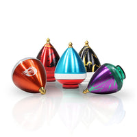 Spintastics Quicksilver Spintop, Ball-bearing Tip, Aircraft Aluminum Body, String included