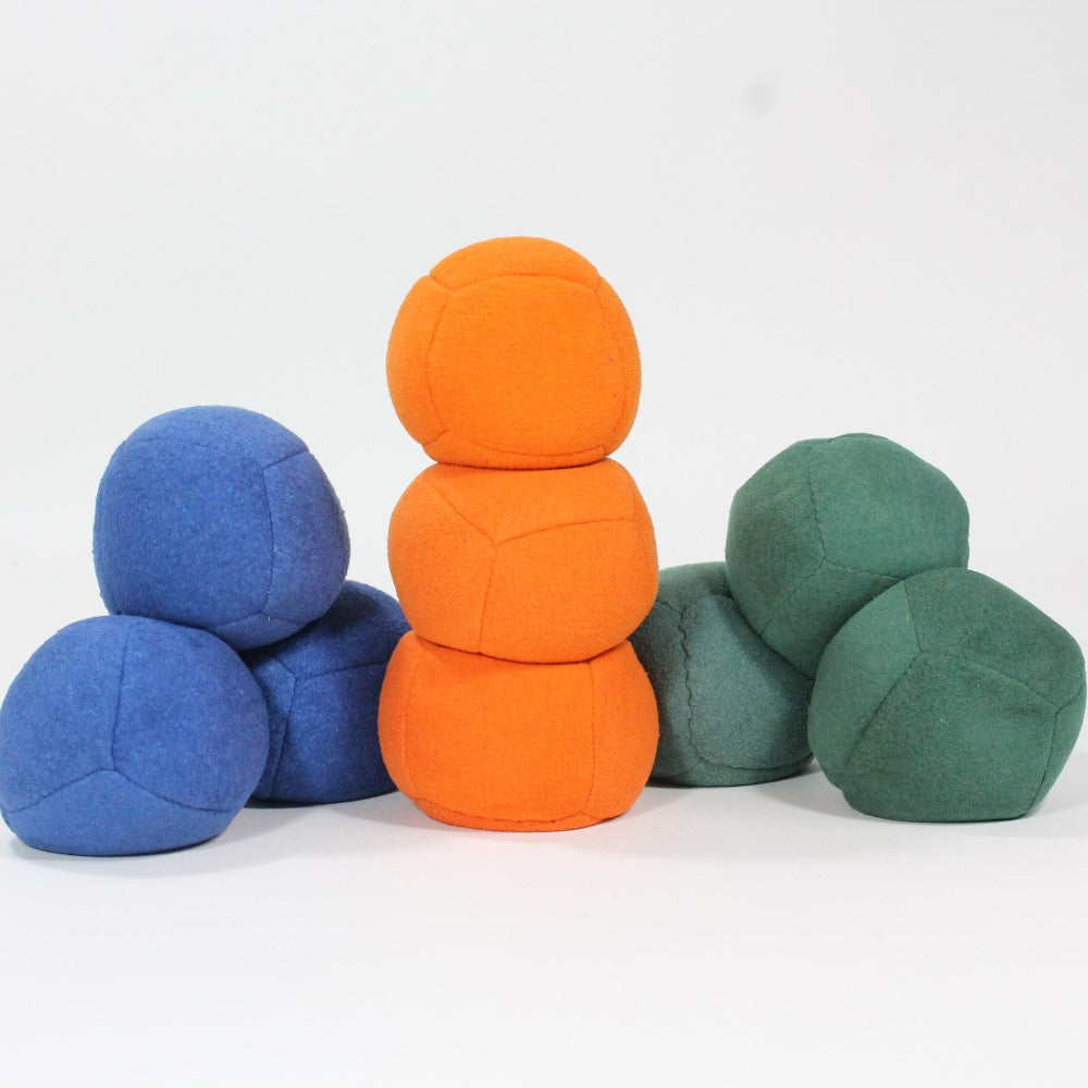 Zeekio Thud Juggling Ball Set - Lightweight 90g Beanbag Ball