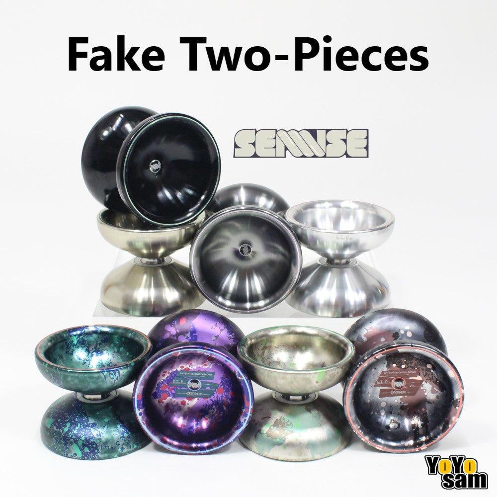 2012年YoYoAddict限定モデル／新品未使用／Fragment SENSE YOYO Fake Two-Pieces Yo-Yo - Mono-Metal Powerful Performance