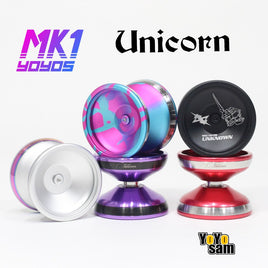 MK1 YOYOS Unicorn Yo-Yo - Cap-Compatible Bi-Metal YoYo
