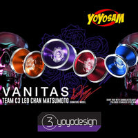 C3yoyodesign Vanitas Yo-Yo - Bi-Metal - Leo Chan Matsumoto Signature YoYo