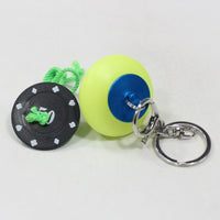 Strummol8 Delrin Spin Top and Keychain - Love