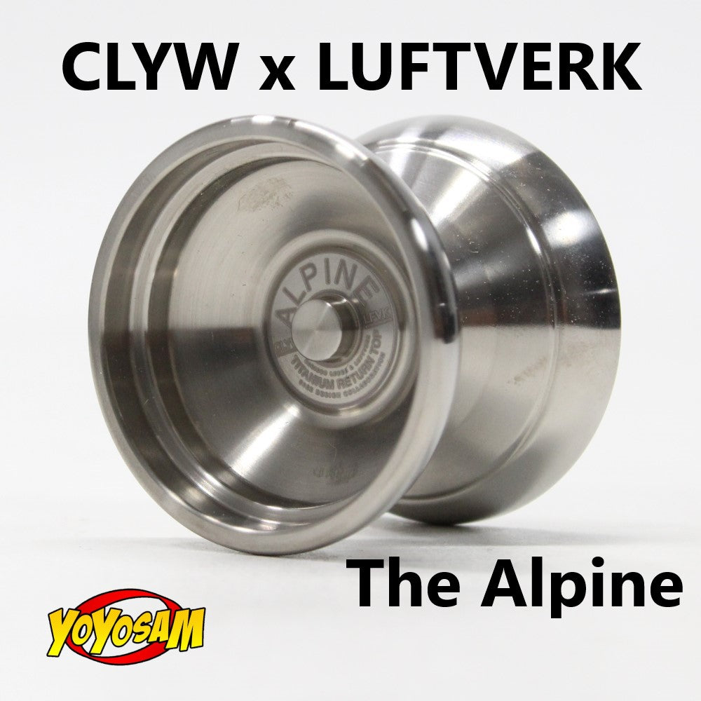 Caribou Lodge x LUFTVERK The Alpine Yo-Yo - Titanium YoYo