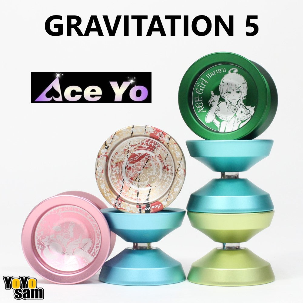 Ace Yo Gravitation 5 Yo-Yo - Mono-Metal Aluminum YoYo – YoYoSam