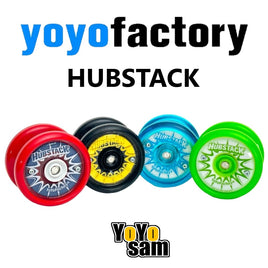 YoYoFactory Hubstack Yo-Yo - YoYo Plays Responsive or Unresponsive!