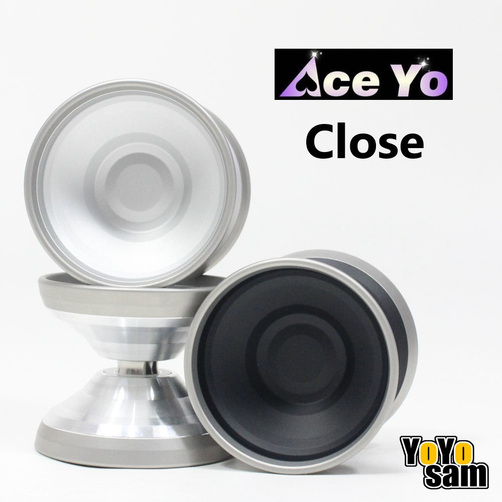 Ace Yo Close Yo-Yo - Bi-Metal - 6061 Aluminum with Stainless